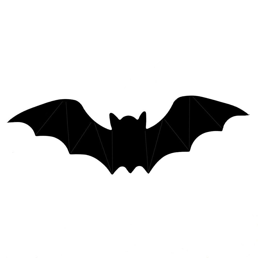 3D Spider Bat LED Flashing Wall Stickers Decoration